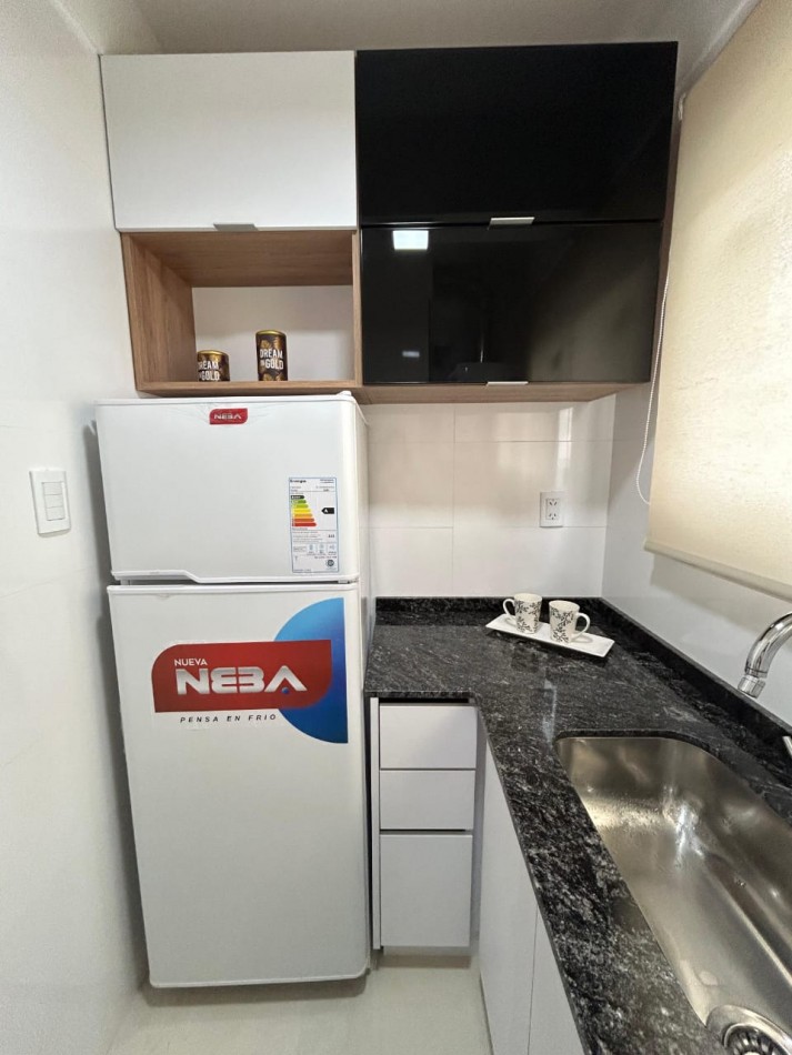 DEPTO TIPO LOFT AL FTE 28m2 RECICLADO Y C DECO CENTRO