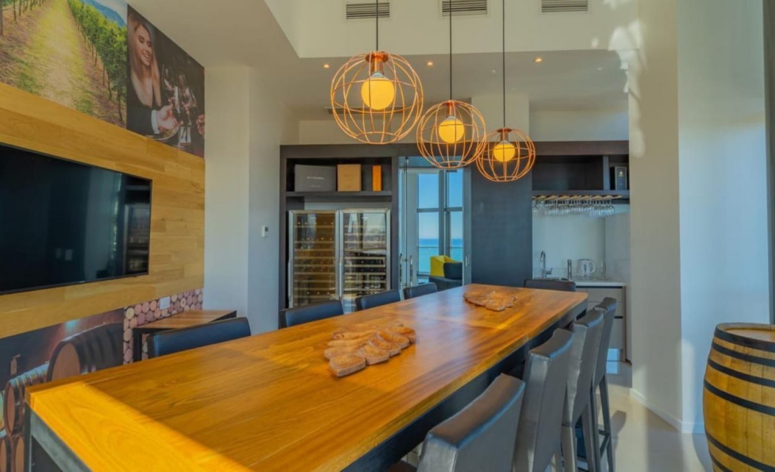 MARAL EXPLANADA!!! VISTA AL MAR PENTHOUSE 5 AMB FULL AMENITIES PLAYA CHICA