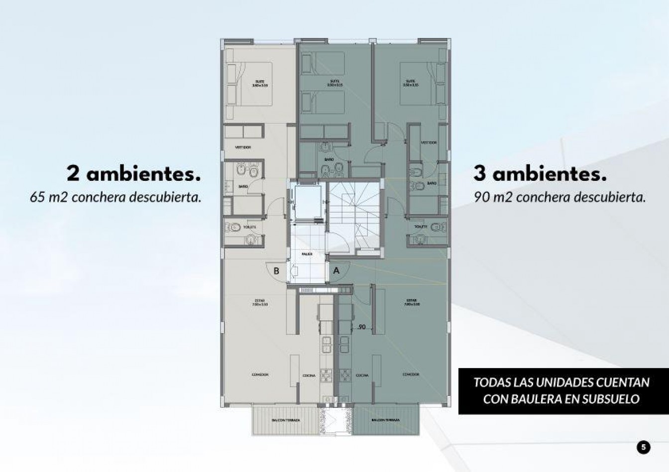 EXCLUSIVA PREVENTA!!! EDIFICIO ANKARA I SEMIPISO 3 AMB C COCHERA Y BAULERA CHAUVIN