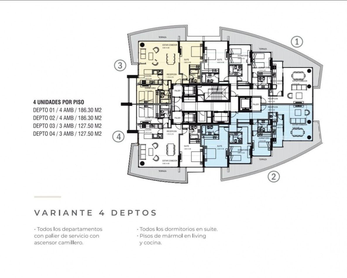 EDIFICIO UNKANNY!!! DEPTO 2 AMB C COCHERA VARESE