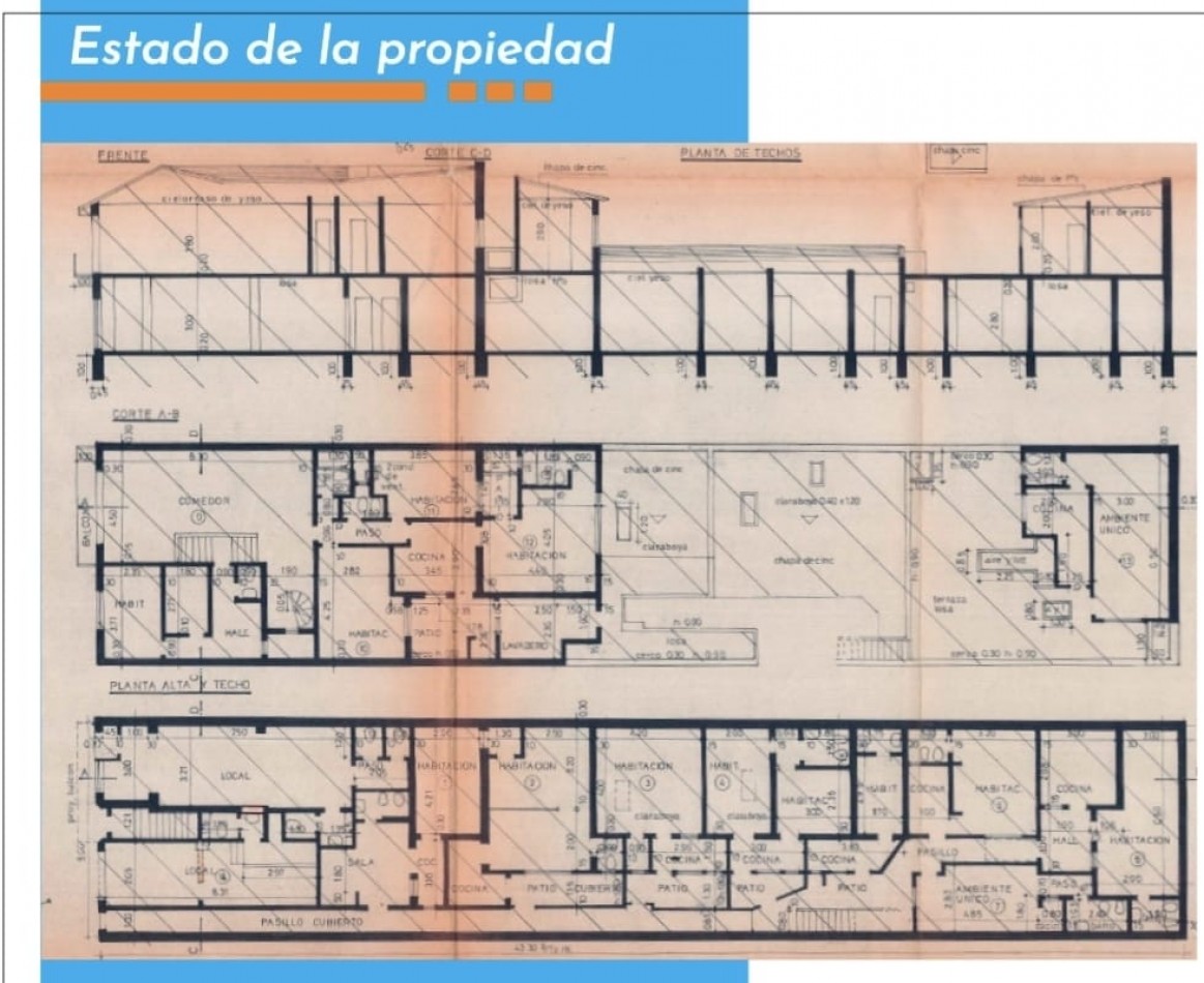 IDEAL DESARROLLO ZONIFICACION C1A!!! LOTE 280M2 C 2 LOCALES 9 DPTOS 1 CASA TIPO PH CENTRO