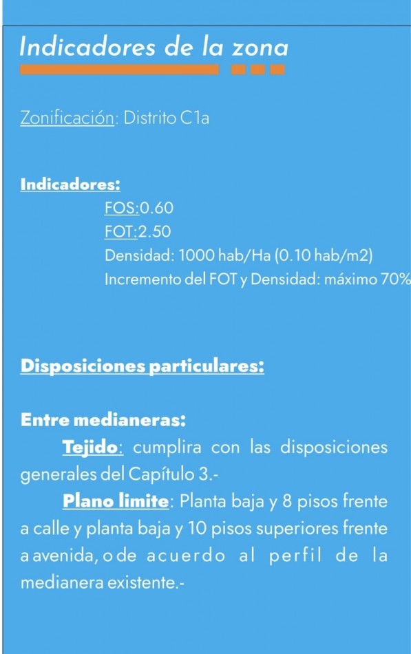IDEAL DESARROLLO ZONIFICACION C1A!!! LOTE 280M2 C 2 LOCALES 9 DPTOS 1 CASA TIPO PH CENTRO