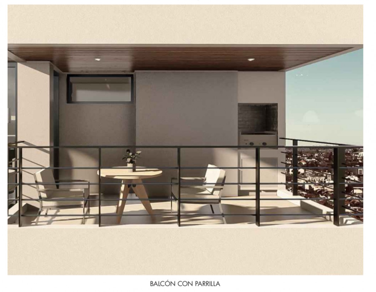 DEPARTAMENTO 3 AMBIENTES EN CHAUVIN. DESARROLLO EN VENTA. ENTREGA SEPTIEMBRE 2025