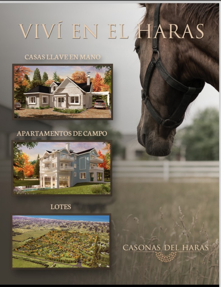 OPORTUNIDAD VENTA EXCELENTE LOTE EN CASONAS DEL HARAS