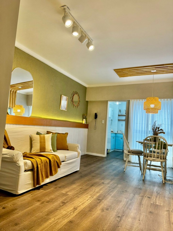 IMPERDIBLE!!! MARAL 22 LOFT 1 AMB CON DECO Y MUEBLES PLAZA COLON