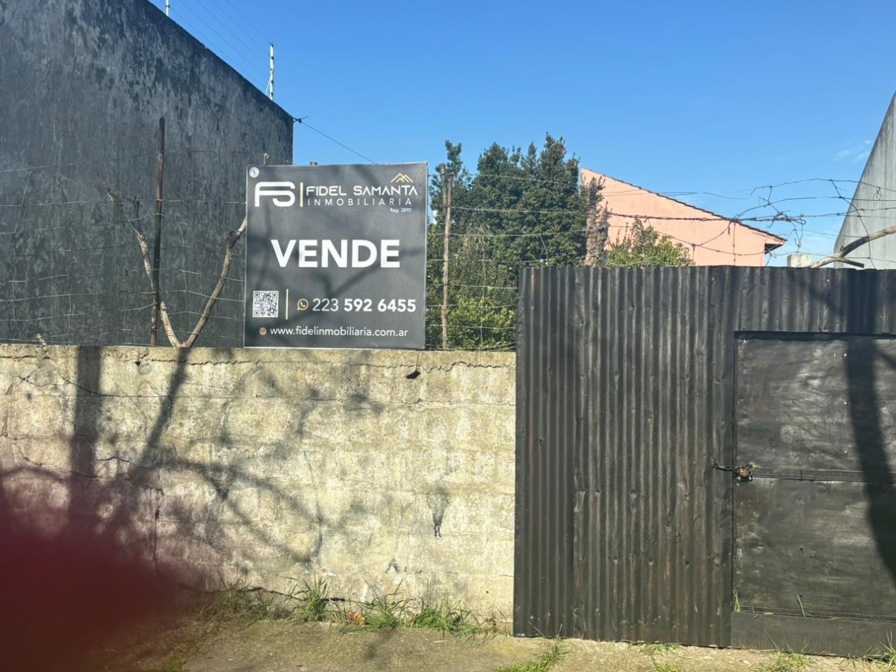RETASADO!!! VENTA HERMOSO LOTE SOBRE CALLE ROCA BARRIO BERNARDINO RIVADAVIA A 3 CUADRAS DE AV JARA