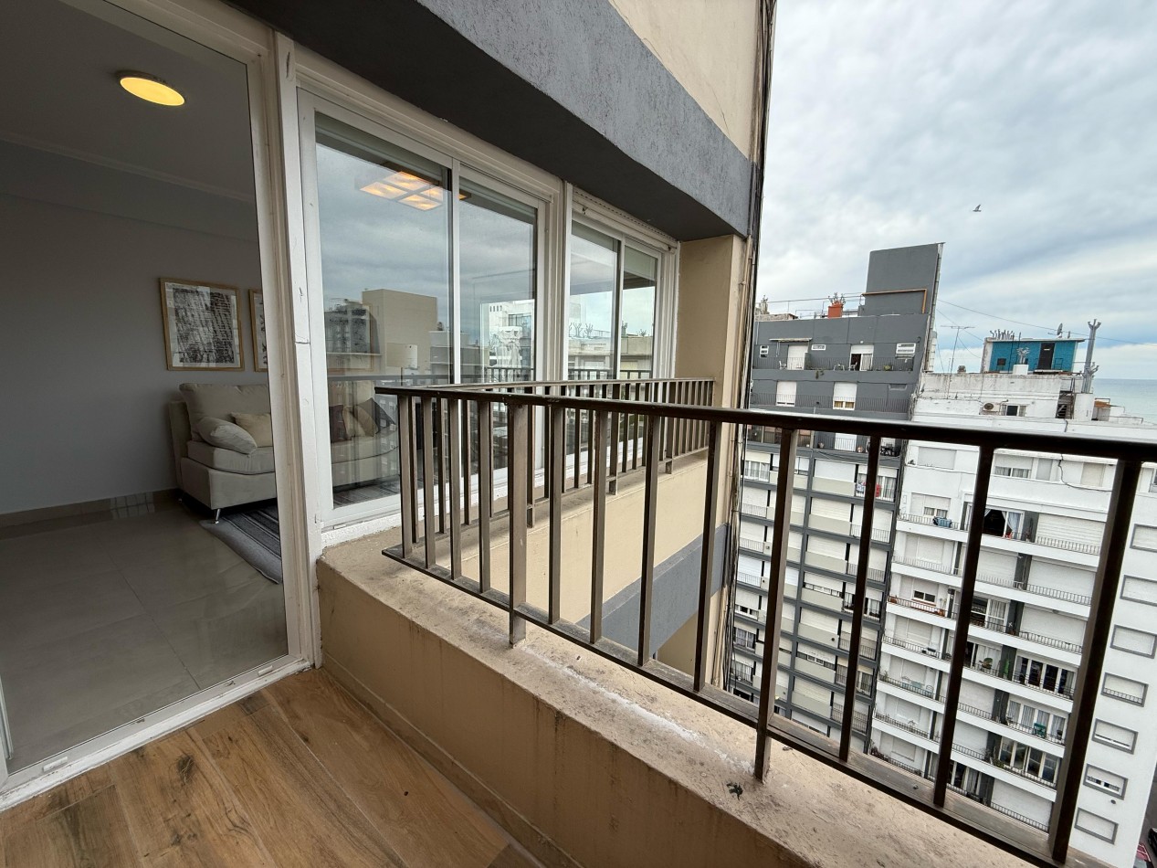 VISTA AL MAR!!! DEPTO 3 AMB C BALCON Y DECO PLAZA COLON