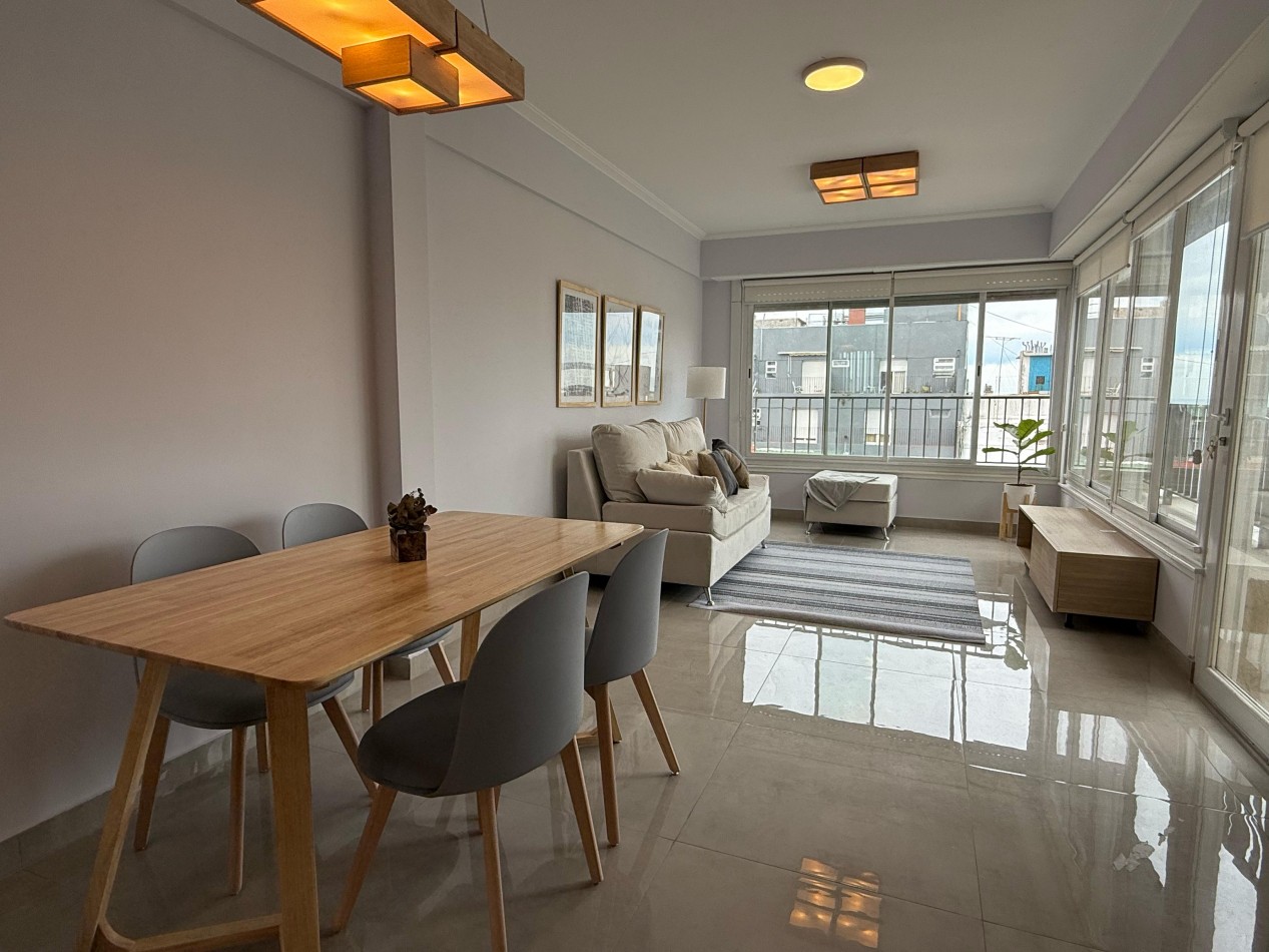 VISTA AL MAR!!! DEPTO 3 AMB C BALCON Y DECO PLAZA COLON