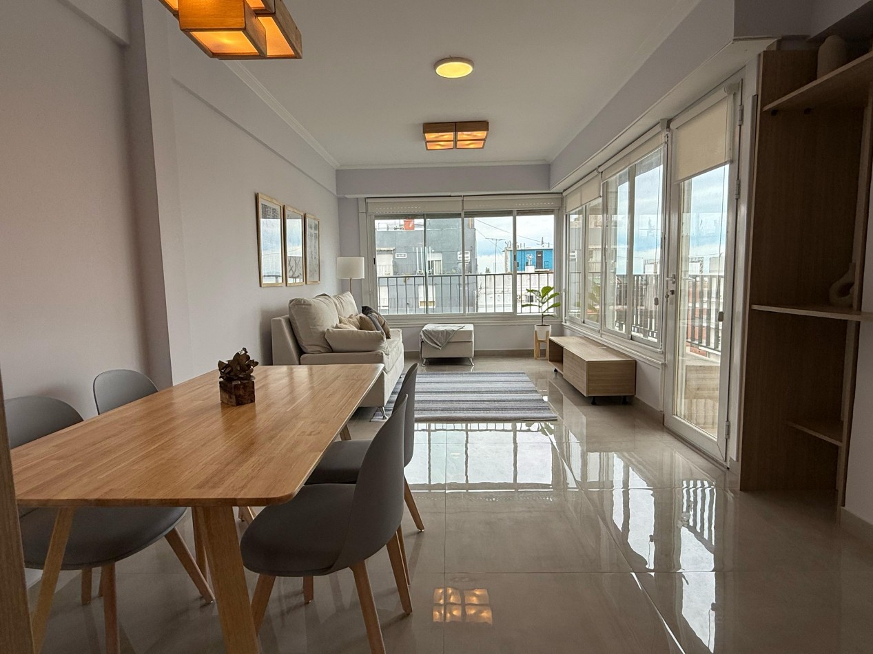 VISTA AL MAR!!! DEPTO 3 AMB C BALCON Y DECO PLAZA COLON