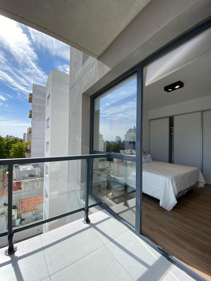 MODERNO DEPTO 3 AMB CON BALCON SALIENTE Y COCHERA AMOBLADO C QUINCHO Y JACUZZI CHAUVIN