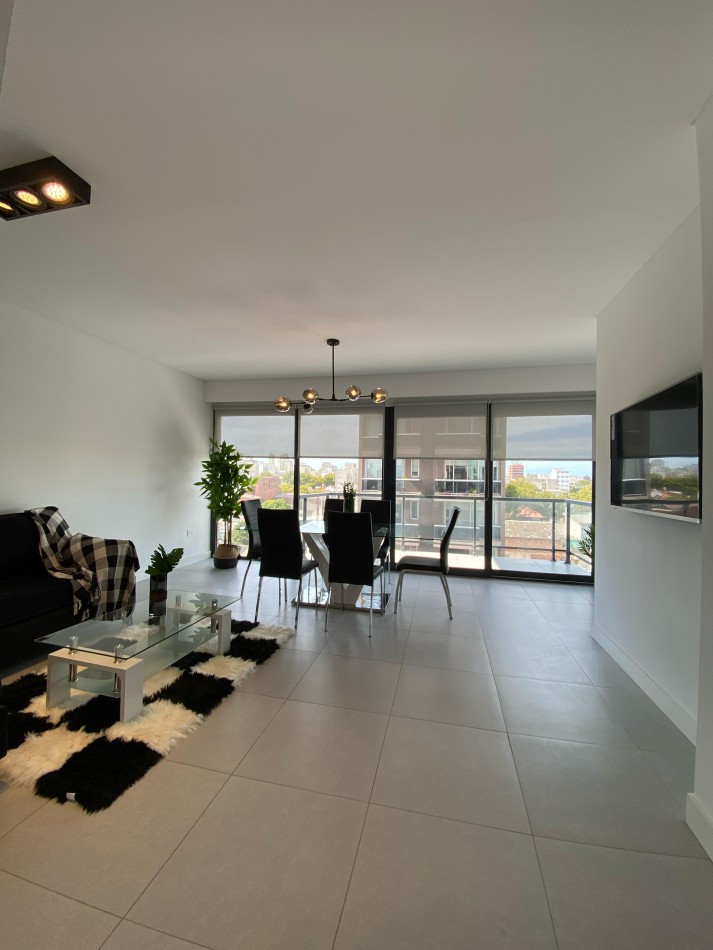 MODERNO DEPTO 3 AMB CON BALCON SALIENTE Y COCHERA AMOBLADO C QUINCHO Y JACUZZI CHAUVIN