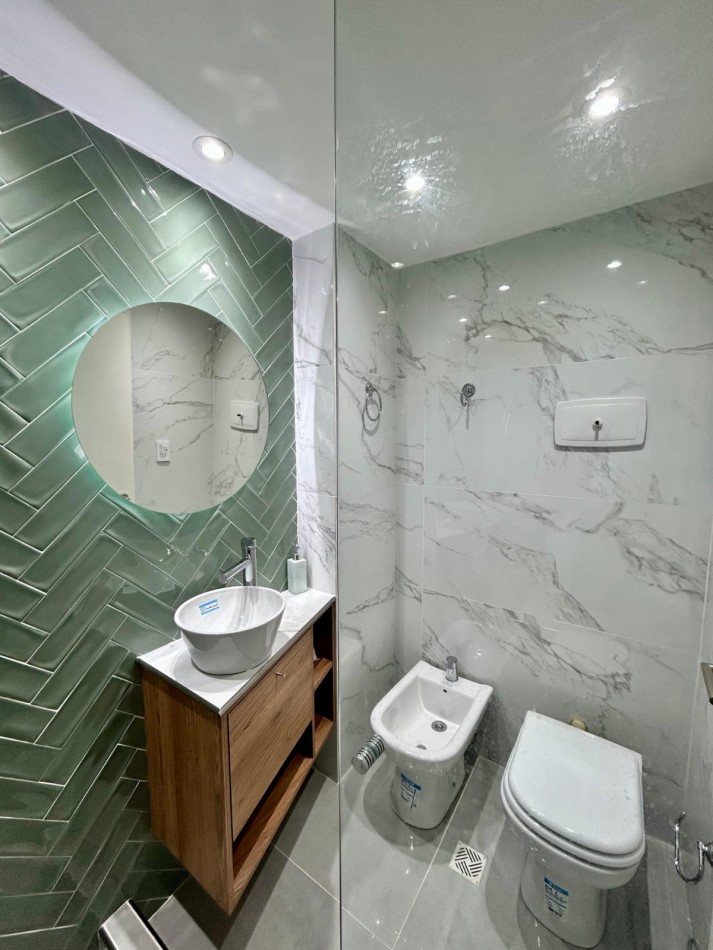 MONOAMBIENTE TIPO LOFT AL FTE CON BALCON RECICLADO CENTRO