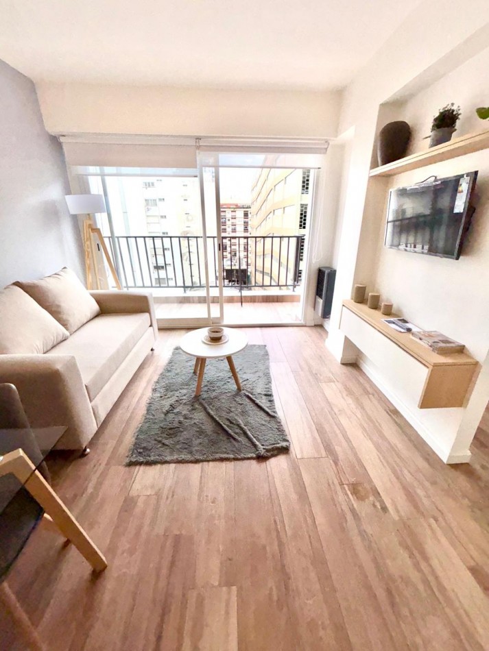 VISTA LAT AL MAR!!! DEPTO 2 AMB C BALCON TERRAZA RECICLADO Y DECO CENTRO
