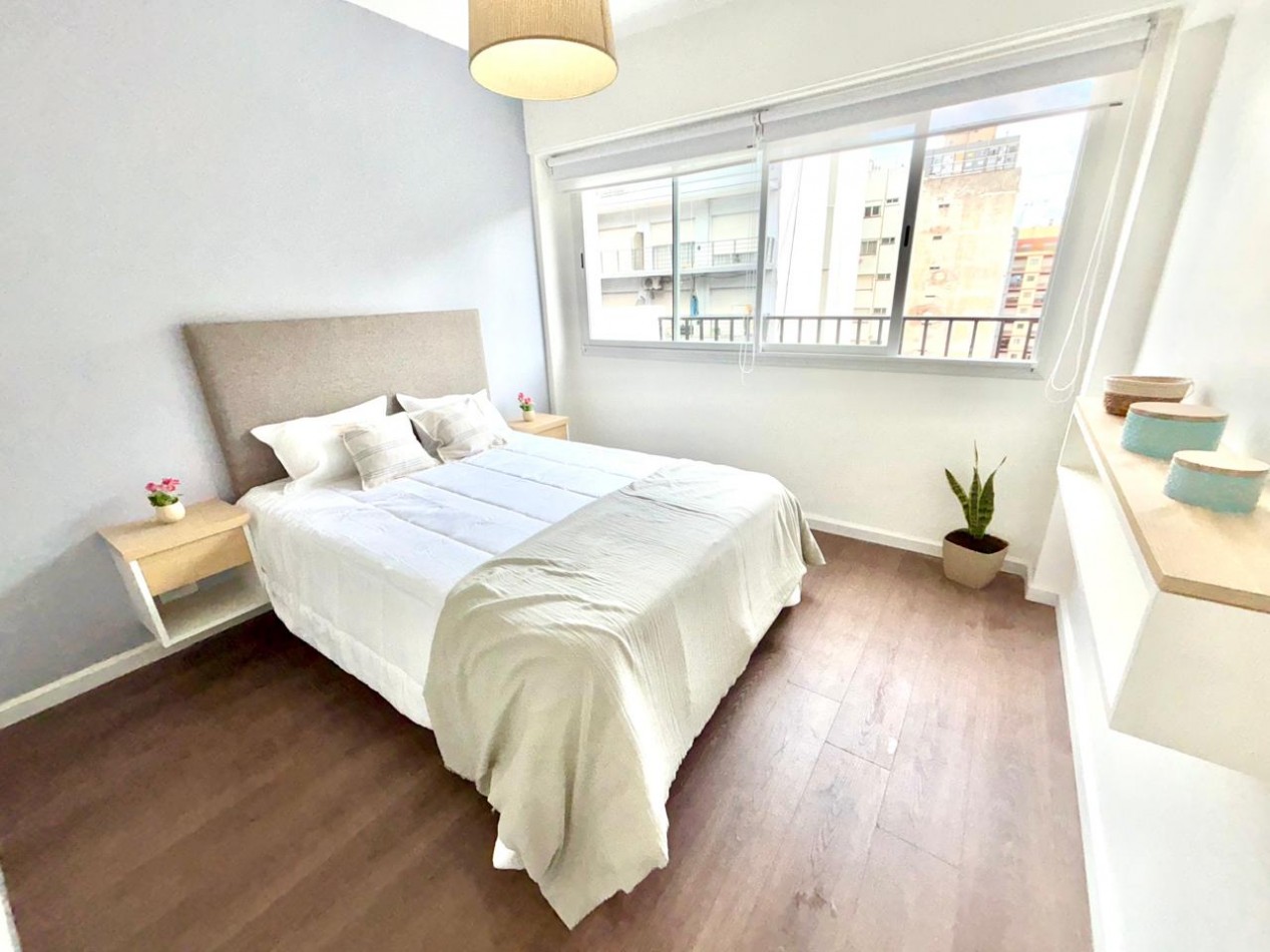 VISTA LAT AL MAR!!! DEPTO 2 AMB C BALCON TERRAZA RECICLADO Y DECO CENTRO