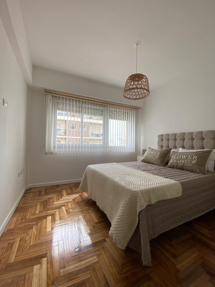 IMPERDIBLE DEPTO 3 AMB C BALCON RECICLADO Y C DECO PLAZA MITRE