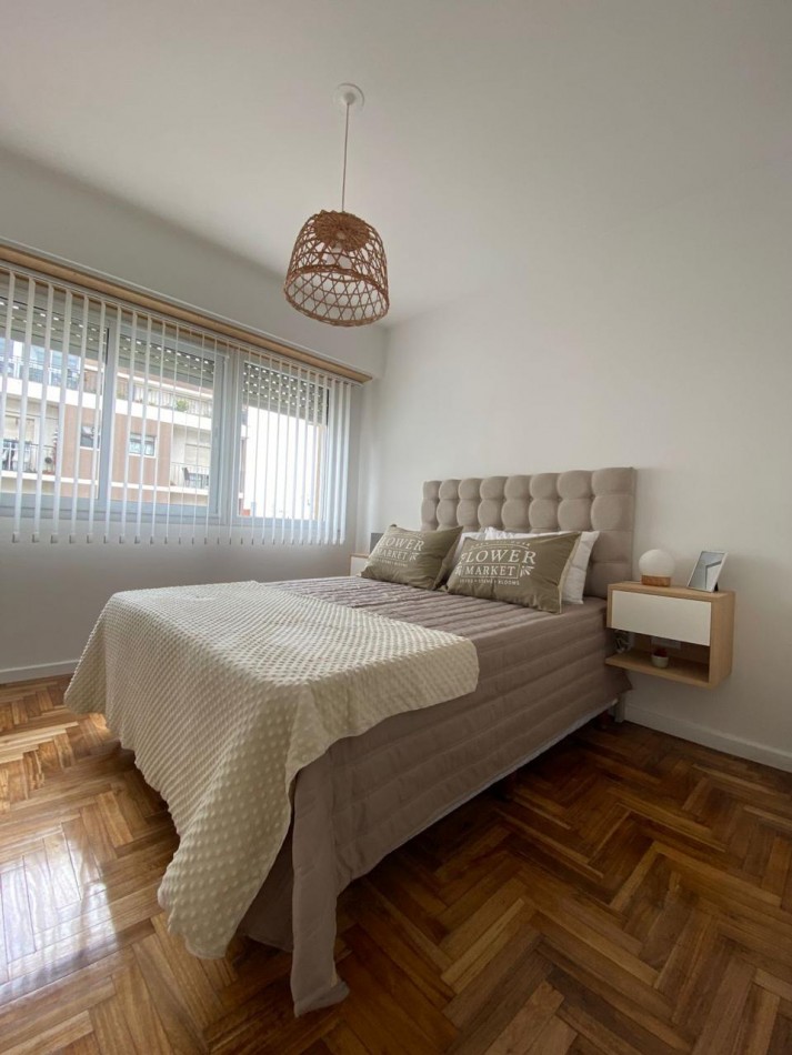 IMPERDIBLE DEPTO 3 AMB C BALCON RECICLADO Y C DECO PLAZA MITRE