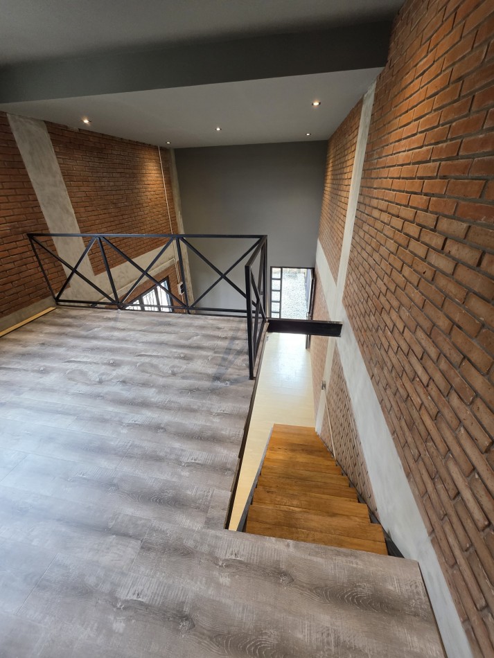 MODERNO DUPLEX 2 AMB C DOBLE ALTURA Y PATIO SAN JOSE