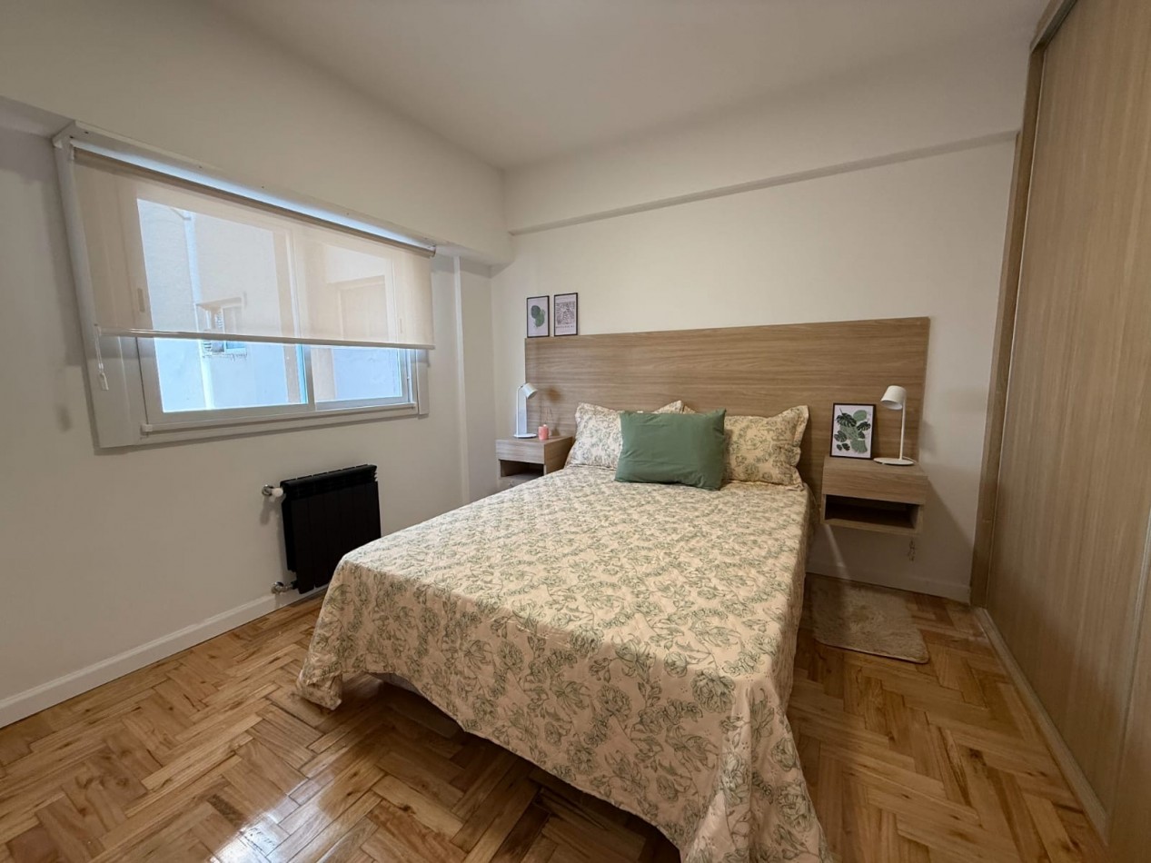 EXCELENTE DEPTO 3 AMB AL FTE C BALCON Y COCHERA RECICLADO Y C DECO ALDREY