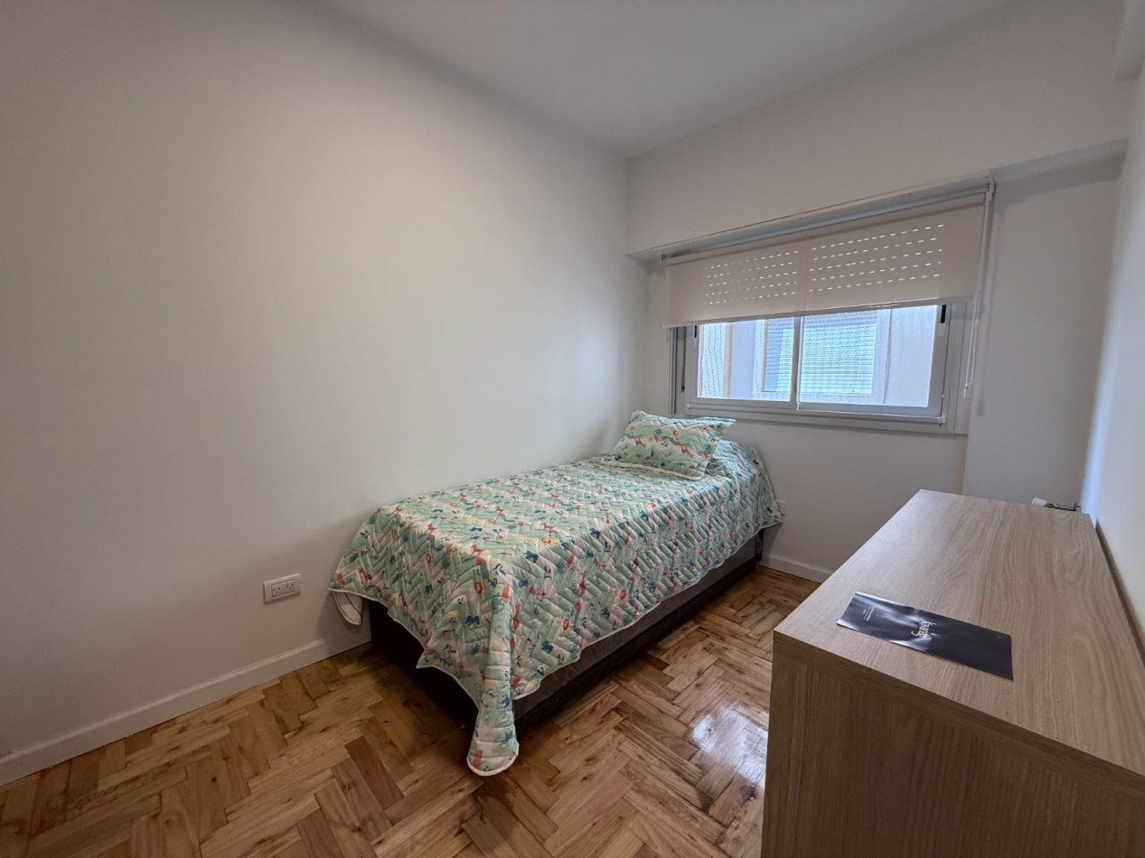EXCELENTE DEPTO 3 AMB AL FTE C BALCON Y COCHERA RECICLADO Y C DECO ALDREY