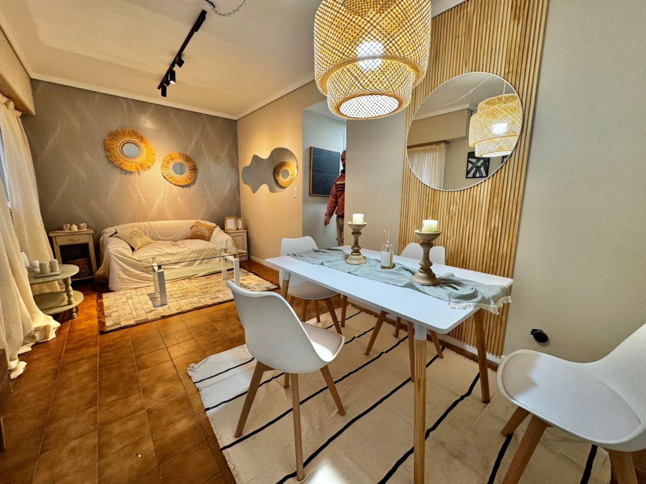 VENTA DEPTO 2 AMB CFTE C DECO Y MUEBLES CENTRO