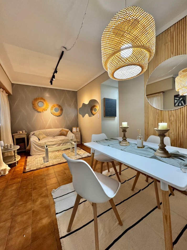 VENTA DEPTO 2 AMB CFTE C DECO Y MUEBLES CENTRO