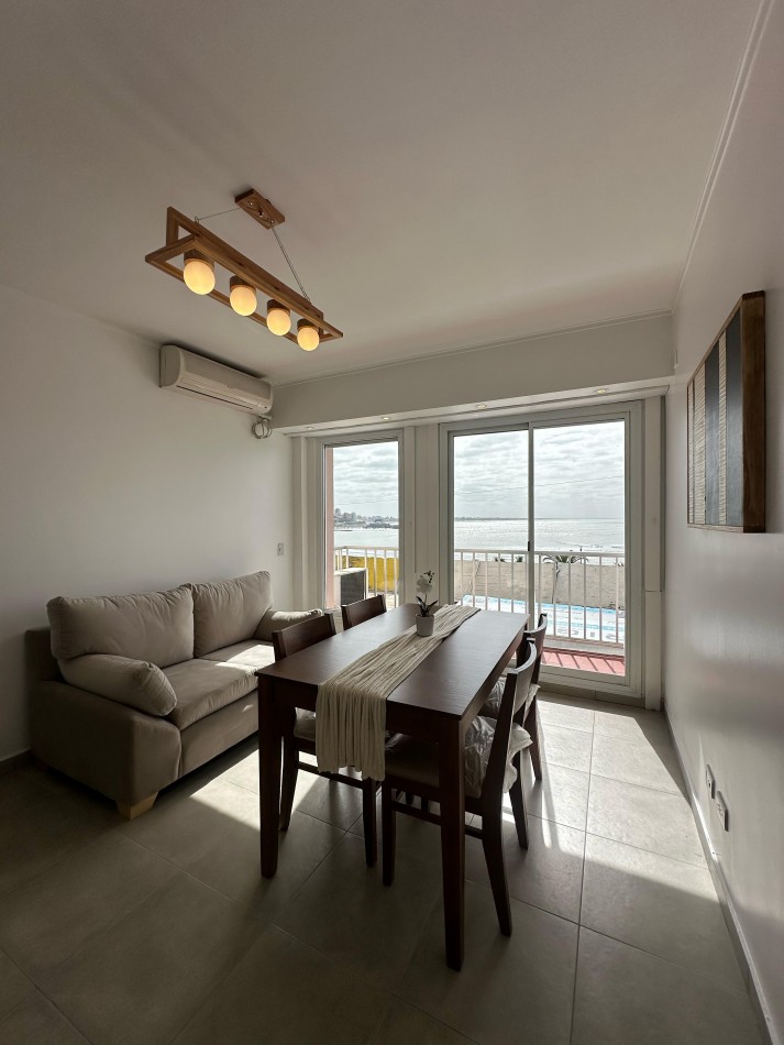 FRENTE AL MAR VENTA DEPTO 3 AMB C COCHERA Y TERRAZA PROPIA TORREON
