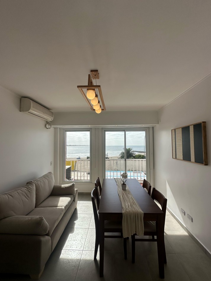 FRENTE AL MAR VENTA DEPTO 3 AMB C COCHERA Y TERRAZA PROPIA TORREON