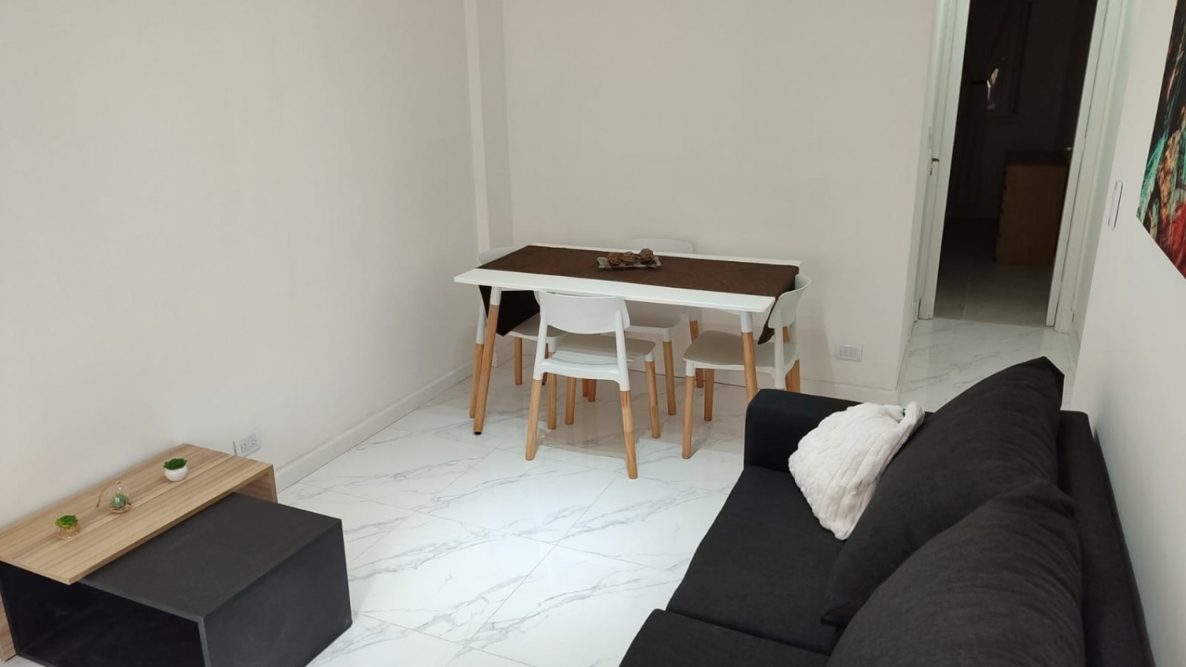 VENTA DEPTO 2 AMB AL FTE C BALCON FRANCES AMOBLADO CENTRO