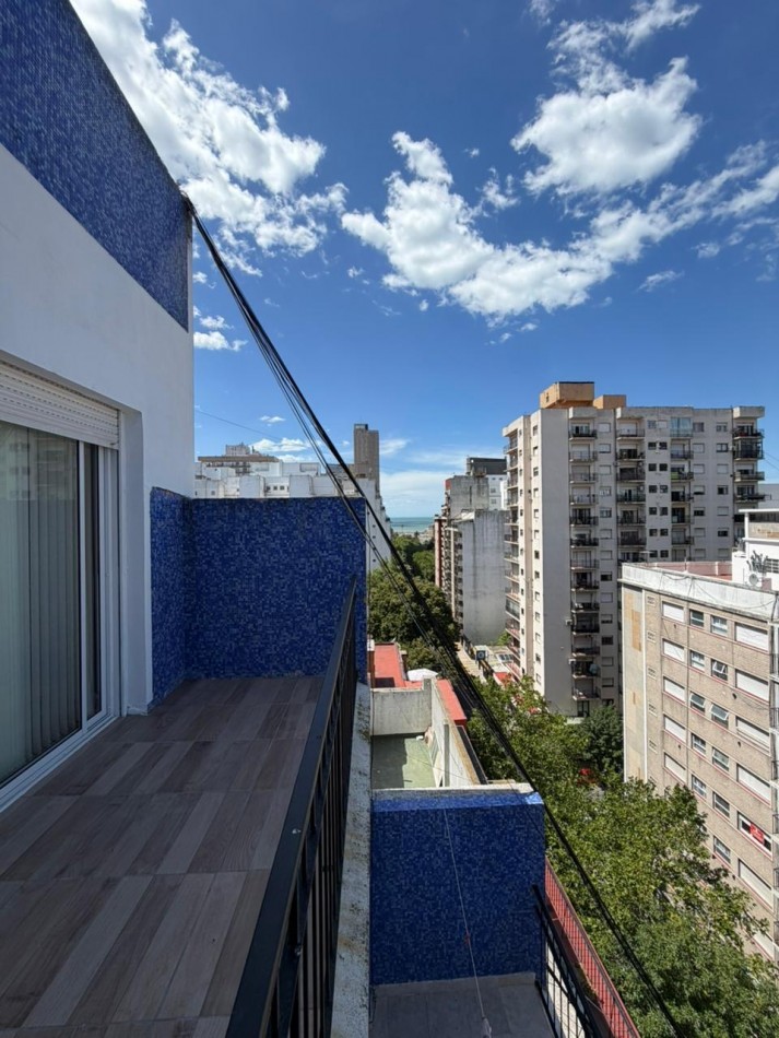 ()VENTA DEPTO 1 AMBIENTE CON BALCON TERRAZA- PLAZA COLON