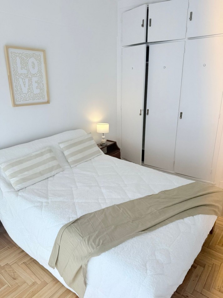 ()VENTA DEPARTAMENTO TOTALMENTE RECICLADO 3 AMB CON DEPENDECIA Y  BALCON  PUNTA IGLESIA