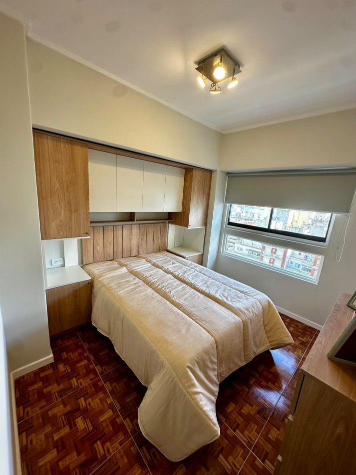 VENTA DEPTO 2 AMB C/FRENTE ABIERTO Y COCHERA CENTRO