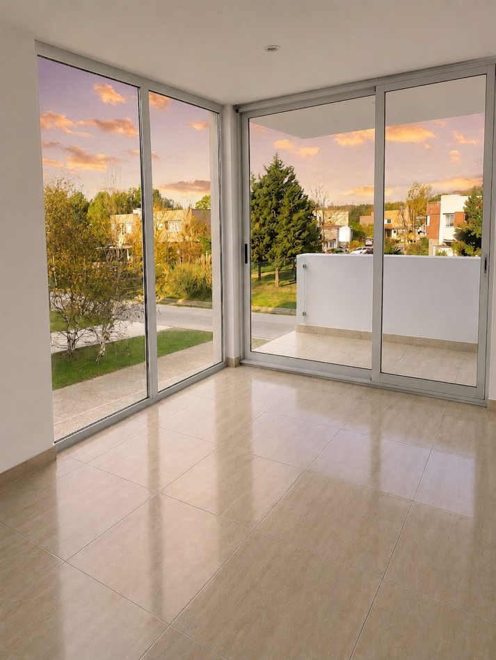 ALQUILER ANUAL CASA CON LIVING DOBLE ALTURA MODERNA EN RUMENCO 