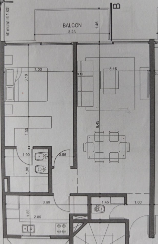 ALQUILER | DEPARTAMENTO 2 AMBIENTES CON COCHERA PRIVADA | BARRIO CHAUVIN