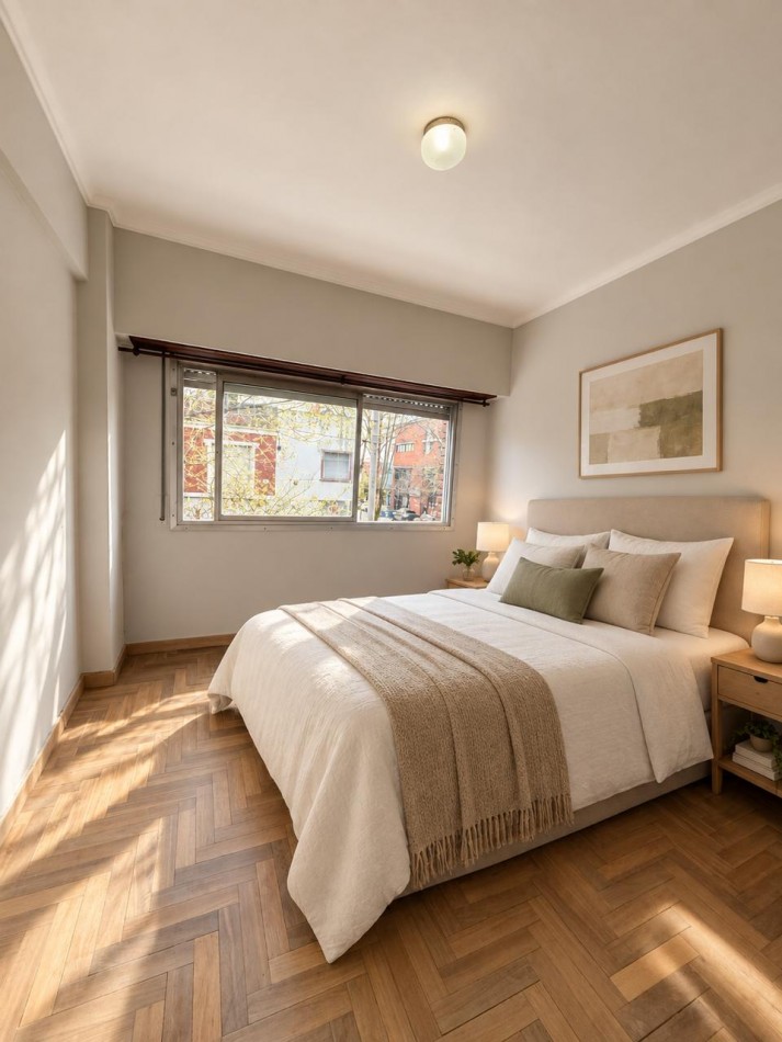 VENTA DPTO 2 AMBIENTES DE 47 MTS AL FRENTE CON BALCON ZONA CENTRO 
