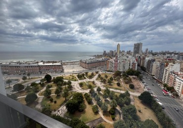 VISTA AL MAR!!! PALACIO EDEN PISO 20 DEPTO 2 AMB RECICLADO Y AMOBLADO PLAZA COLON