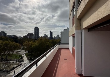 DEPTO 4 AMB C BALCON TERRAZA RECICLADO C VISTA PANORAMICA A PLAZA SAN MARTIN