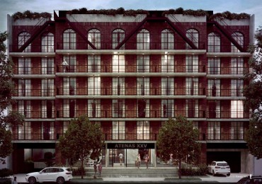 Unidad de 2 Ambientes con cochera y baulera en Edificio Atenas XXV - Chauvin